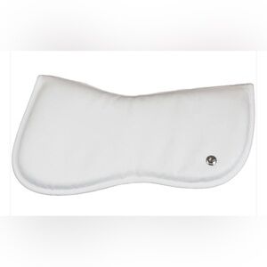 Ogilvy Memory Foam Equestrian Half Pad, White, Regular Size & Thickness, GUC!
